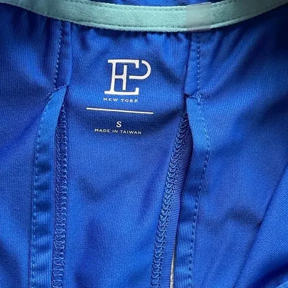 EPNY Womens Polo Sleeveless Golf Vented Back Sporty Rich Snap Collar Size Small - Picture 6 of 8